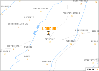 map of Lomovo