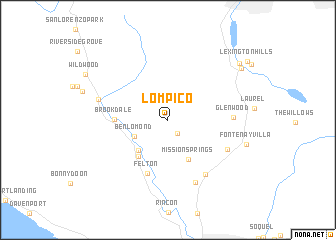 map of Lompico