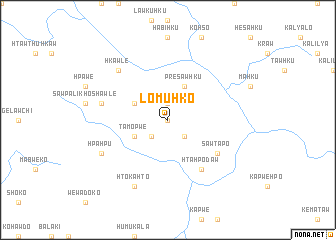 map of Lo-mu-hko