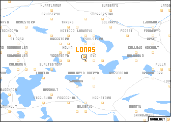 map of Lönås