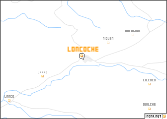 map of Loncoche