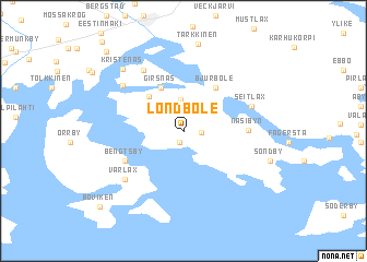 map of Londböle