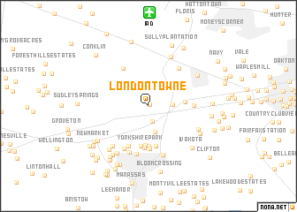 map of London Towne