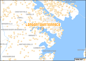 map of Londontown Terrace