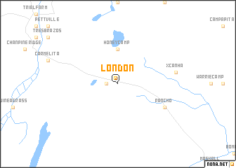 map of London
