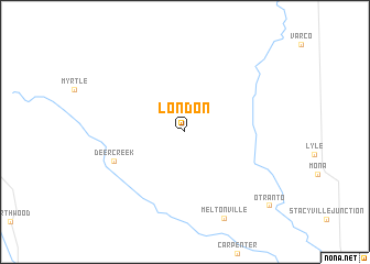 map of London