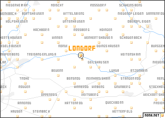 map of Londorf