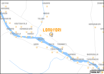 map of Londyori