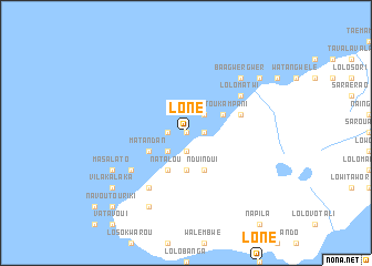 map of Loné