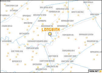 map of Long Bình