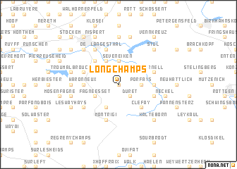 map of Longchamps