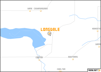 map of Longdale