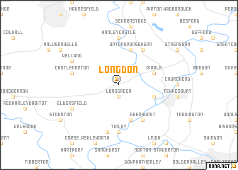 map of Longdon