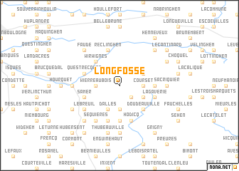 map of Longfossé