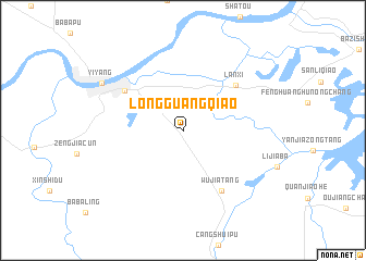 map of Longguangqiao