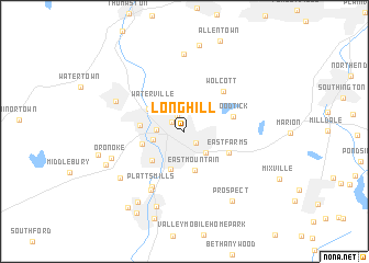 map of Long Hill