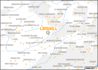 map of Long Hill