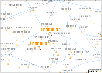 map of Long Hưng