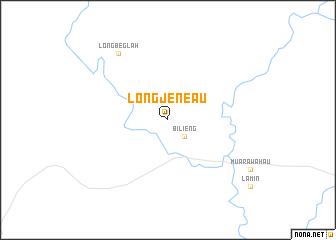 map of Long Jeneau