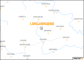 map of Longjiangqiao