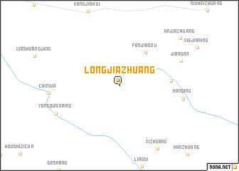 map of Longjiazhuang