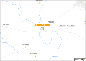 map of Long Lake