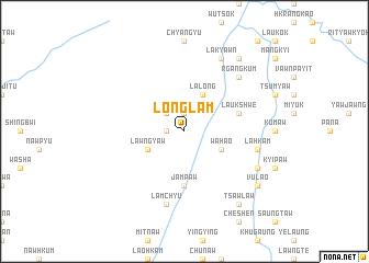 map of Longlam