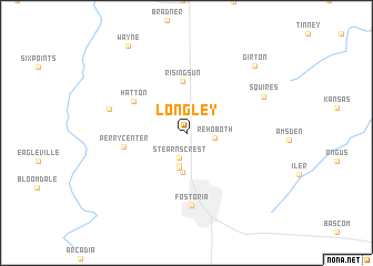 map of Longley