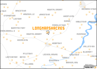 map of Longmarsh Acres