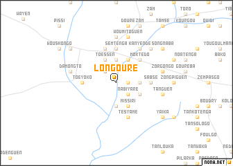 map of Longouré