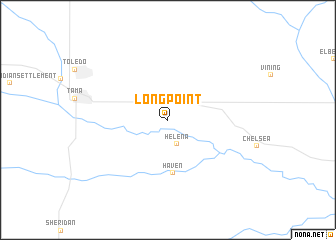 map of Long Point