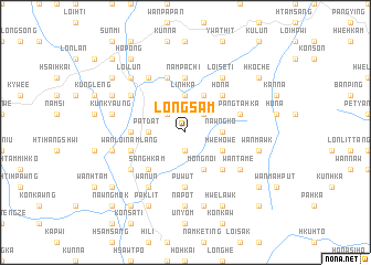 map of Long Sam