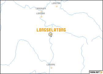 map of Long Selatong