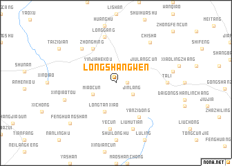 map of Longshangwen