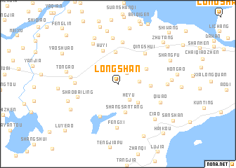 map of Longshan
