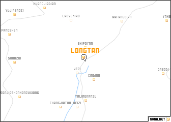 map of Longtan