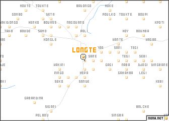 map of Longté