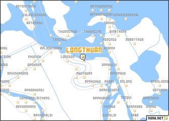 map of Long Thuận