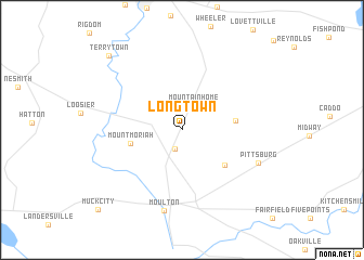 map of Longtown