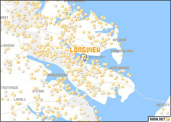 map of Longview