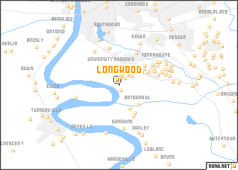 map of Longwood