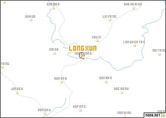 map of Longxun