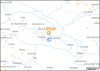 map of Lonja