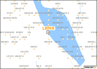 map of Lonka