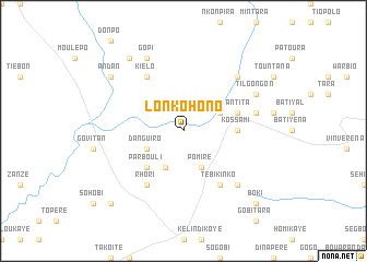 map of Lonko Hono