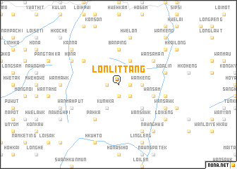 map of Lonlittang