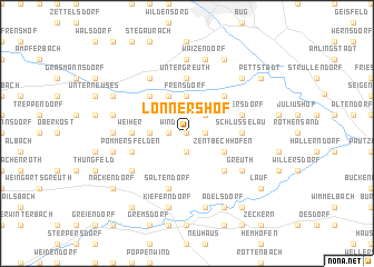 map of Lonnershof