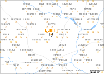 map of Lonnti