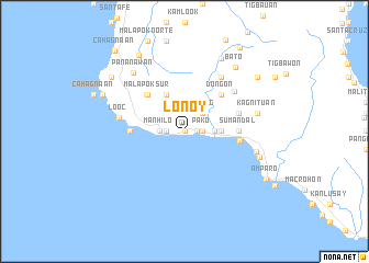 map of Lonoy