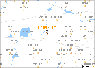 map of Lönshult